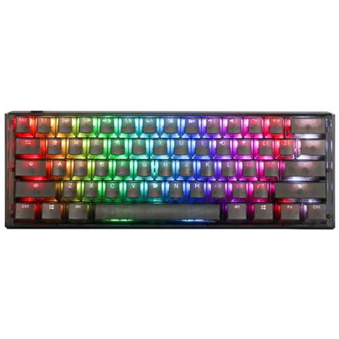 Tastiera One 3 Aura Mini Gaming USB QWERTY Nero - Foto 1