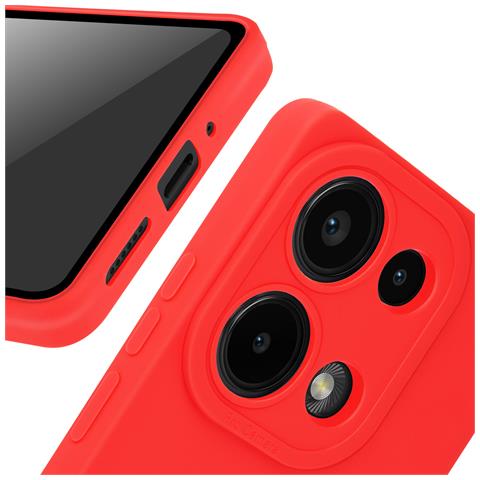 Cover Per Xiaomi Redmi Note 13 Pro 4g Silicone Mat Fotocamera Protetta - Foto 5