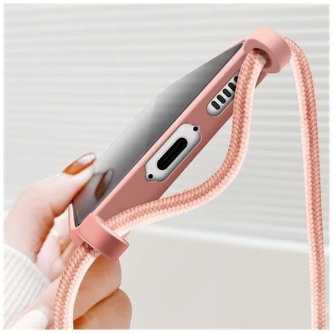 Cover Con Cordino Semirigida Per Samsung Galaxy S23 Fe - Foto 5