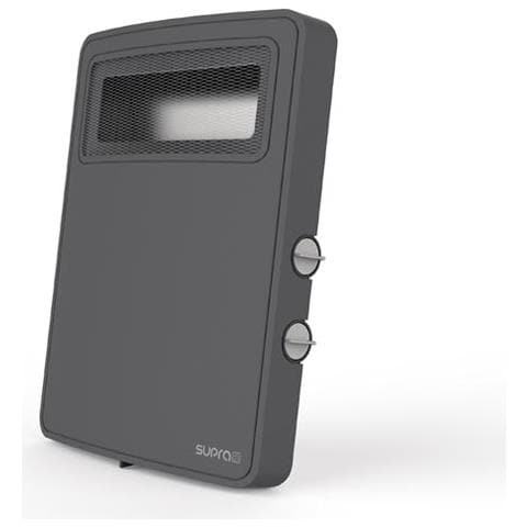 ETNO Interno Grigio 2000 W Riscaldatore ambiente elettrico con ventilatore - Foto 1