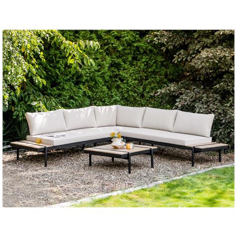 Salotti Grandi Legno D'eucalipto Bianco Sporco Bellariva - Foto 1