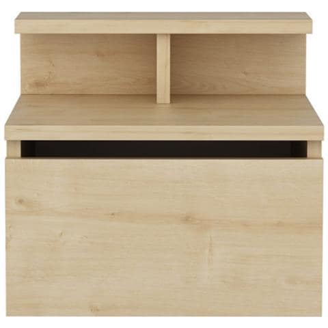 Visby Comodino A Muro In Legno Con Cassetto E Ripiano - Foto 2