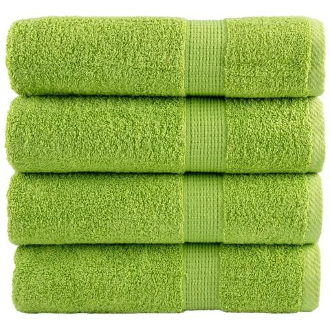 Asciugamani da Doccia SOLUND 4 pz Mela 70x140 cm 600 g /m² - Foto 1