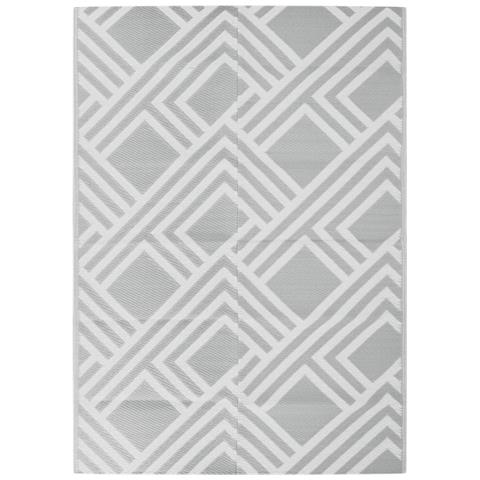 Tappeto Da Esterni Grigio 160x230 Cm In Pp - Foto 2