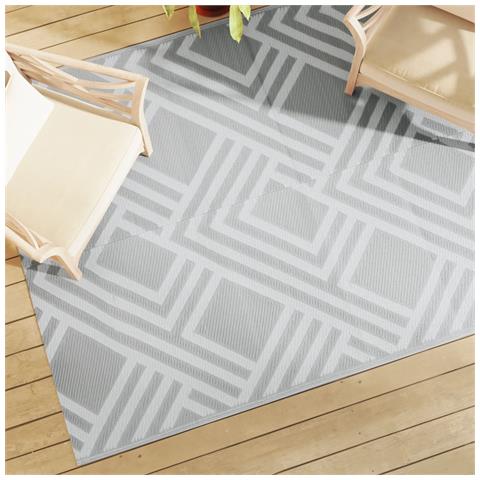 Tappeto Da Esterni Grigio 160x230 Cm In Pp - Foto 1