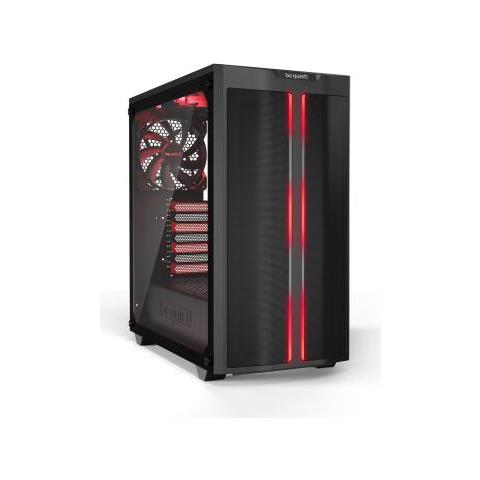 ! Pure Base 500dx Midi Tower Nero, Rosso - Foto 1