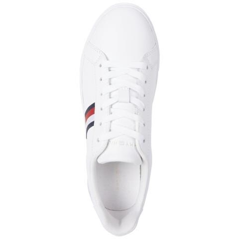 Essential Sneaker Stripes Sneakers Pelle Scarpe Donna Bianco Eu 39, Fw0fw07779 Ybs - Foto 3