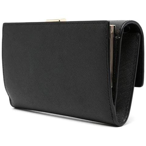 Large Frame Coin Wllt Xbody Borsa Tracolla Corssbody Pelle Di Mucca Borse Donna Nero Eu One Size, 32r4gj6c9l-001 - Foto 2
