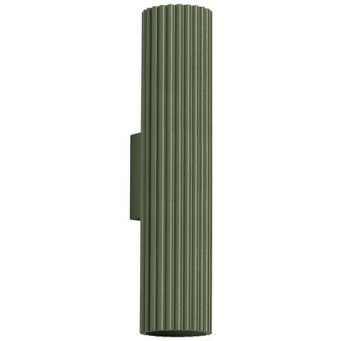 Lampada Da Parete Karbon 30 Verde Oliva Sl. 1615 - Minimalista Lampada Da Parete Verde Oliva 30x6.5x8.5 Cm - Foto 1