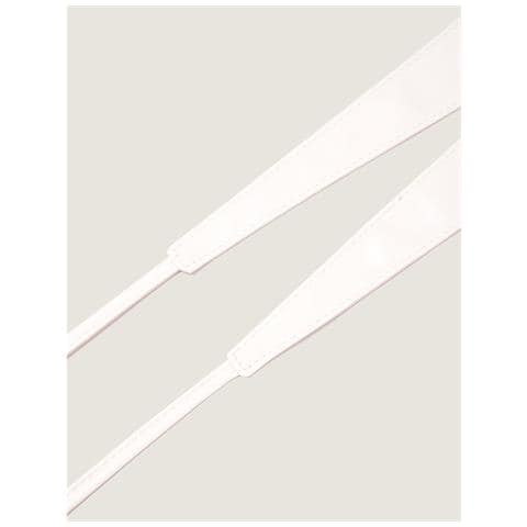 Elegante Cintura Obi In Pelle Pu, Cintura Avvolgente Da 360 Cm Per Donna White - Foto 1