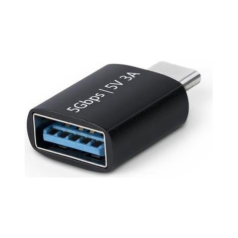 Adattatore Usb-c A Usb-a, Usb 5gbps, Adattatore Compatto Da Usb Tipo-c Maschio A Usb Tipo-a Femmina, Alloggiamento - Foto 1