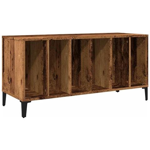 Mobile Porta Dischi Legno Antico 100x38x48 Cm Legno Multistrato - Foto 2