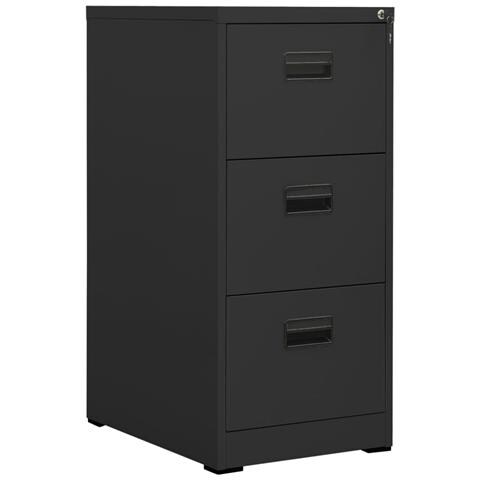 Schedario Antracite 46x62x102,5 Cm In Acciaio - Foto 2