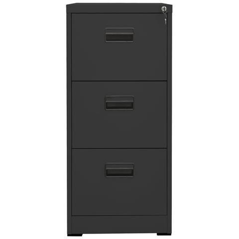 Schedario Antracite 46x62x102,5 Cm In Acciaio - Foto 1