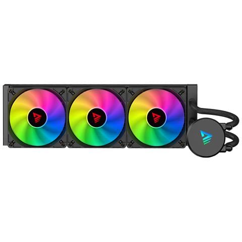 VELOX 360 MM sistema di raffreddamento per computer Processore Raffreddatore di liquidi tutto in uno 36 cm Nero 1 pz - Foto 1