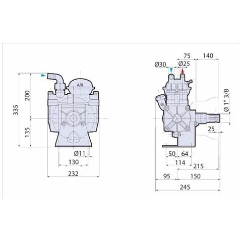 Pompa A Membrana Modello Ar 70 Bp/c - Foto 2