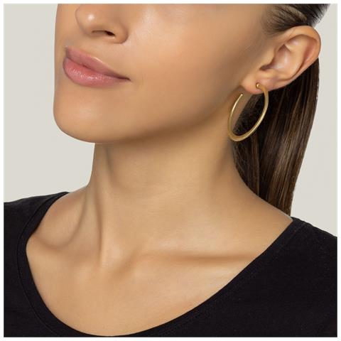 Orecchino A Cerchio In Oro M Oro - Foto 3