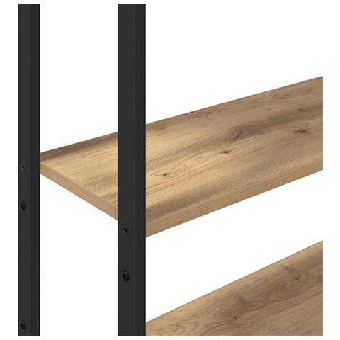 Armadio per Libri Rovere artigianale 60 x 24 x 161 cm - Foto 9