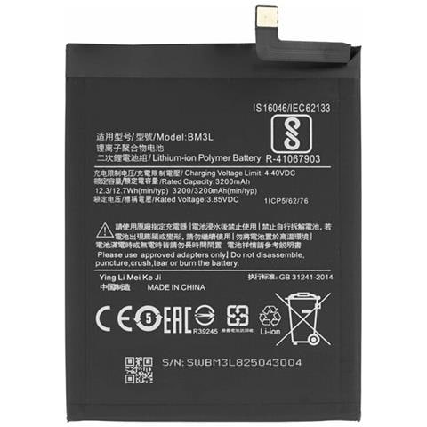Oem Batteria Testata Ricmabio Pari Originale Bm3l Per Xiaomi Mi 9 M1902f1g - Foto 1