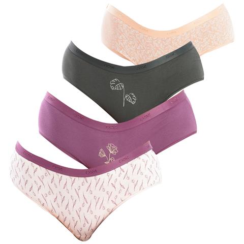 Confezione Da 4 Pantaloni Culotte New York Con Fodera Interna D4c202 Da Donna - Foto 1