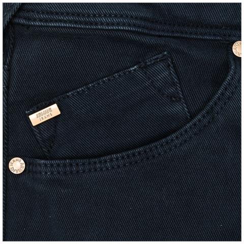 Pantaloni Lunghi In Denim Stretch Da Donna 6y5j28-5n2fz - Foto 2