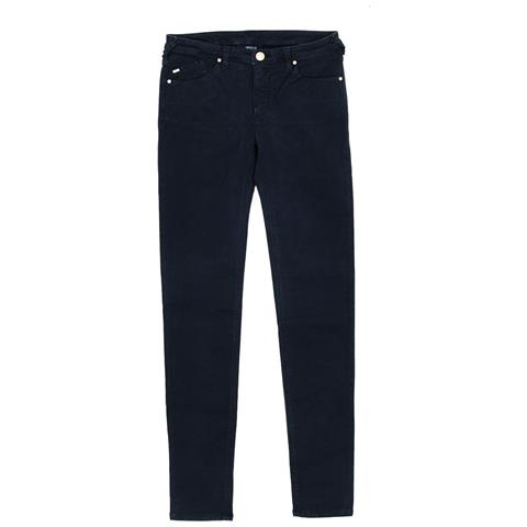 Pantaloni Lunghi In Denim Stretch Da Donna 6y5j28-5n2fz - Foto 1