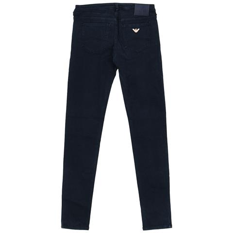 Pantaloni Lunghi In Denim Stretch Da Donna 6y5j28-5n2fz - Foto 3