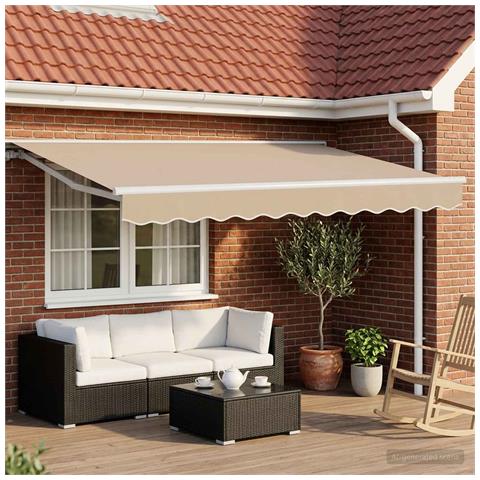 Tettuccio Elettrico Retrattile Beige 3 x 2,5 m - Foto 2