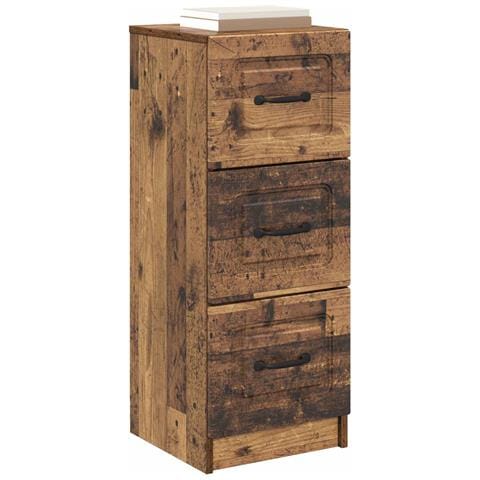 Mobile con Cassetti Legno antico 33 x 34,5 x 87 cm - Foto 2