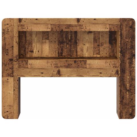 Testata del letto Legno antico Legno ingegnerizzato - Foto 2