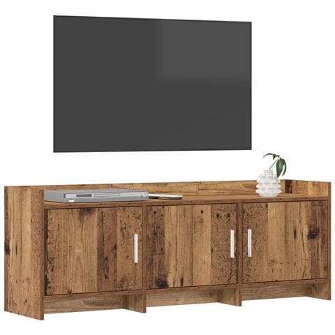 Mobile TV 130 x 33 x 47 cm Legno antico Legno ingegnerizzato - Foto 2