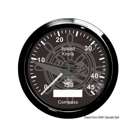 Spidometro / contamiglia GPS GUARDIAN senza trasduttore Nero - Foto 1