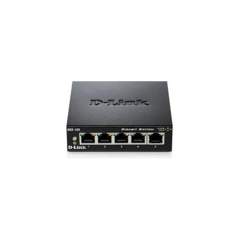 Switch DGS-105 5 porte Gigabit Ethernet  - Foto 4