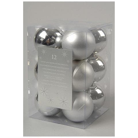 Sfera Metallizzata Diametro 60 mm Colore Argento - Foto 2