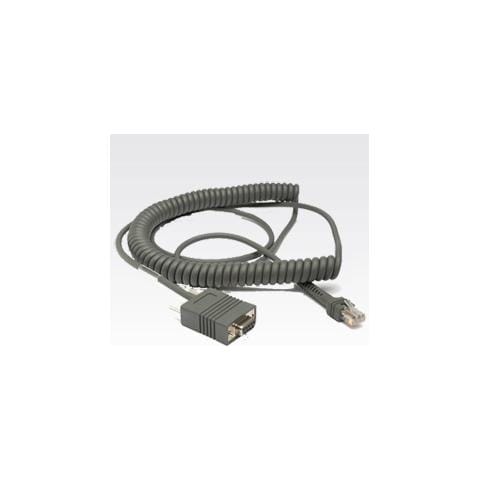Rs232 Cbl Std-db9f Eas 12ft Coiled - Foto 1