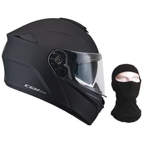 Casque Ski Et Vélo CGM Ebi - Taille S (55-56 Cm) - Certifié CE EN1077/EN1078 - Blanc - Visière Amovible Et Aérations