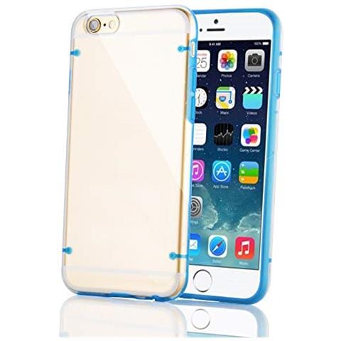 Cadorabo Custodia Compatibile Con Apple Iphone 6 / Iphone 6s In Blu Reale - Coperchio Protettivo In Silicone Tpu Flessibile - Foto 1