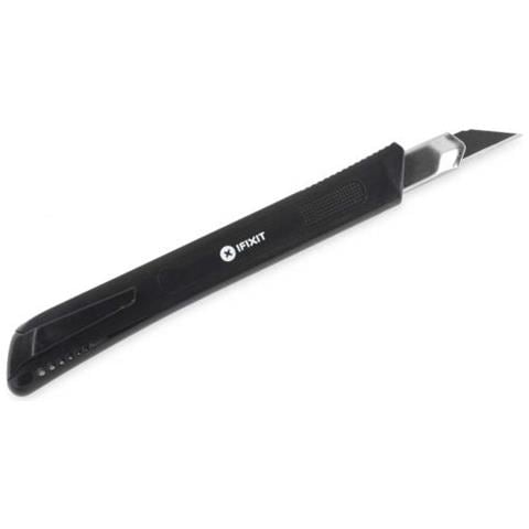 Eu145185-2 Taglierino Taglierino A Lama Retrattile Nero (Utility Knife Cutter)  - Foto 1
