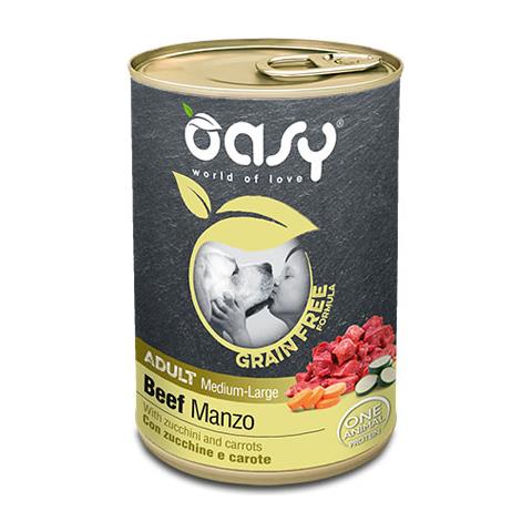 Grain Free Adult Medium / Large Manzo - Lattina 400 Gr - Foto 1
