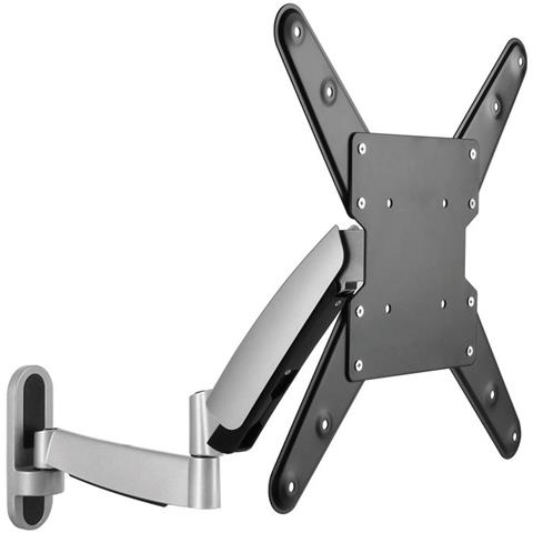 Supporto A Parete Regolabile In Altezza Per Monitor Tv 26-47"" Completamente Mobile, Estensibile, Orientabile, Orientabile, Inclinabile, Girevole, Ergoline-442 - Foto 2