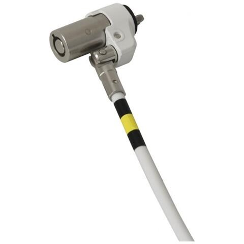 Cavo di Sicurezza Nero Bianco Giallo 2 m - Foto 4