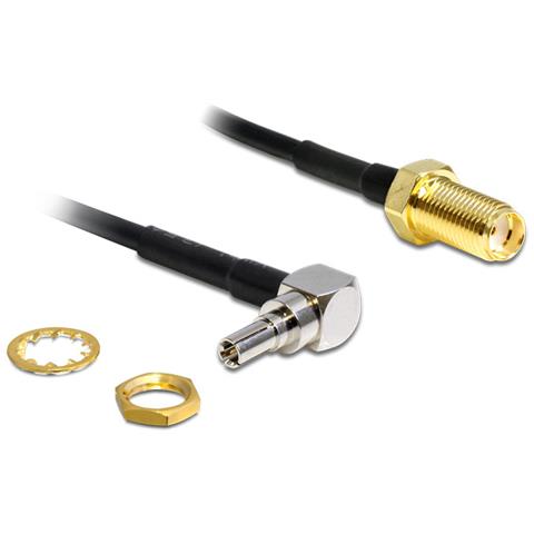 88466 CRC-9 SMA Nero, Oro, Argento cavo di interfaccia e adattatore - Foto 2