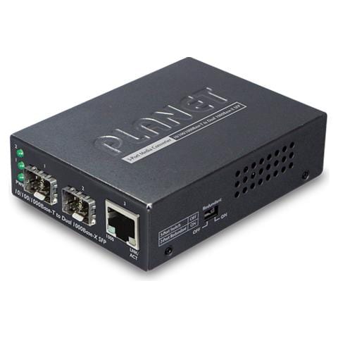 GT-1205A, 1000Base-T, 1000Base-X, IEEE 802.3, IEEE 802.3ab, IEEE 802.3u, IEEE 802.3x, IEEE 802.3z, Gigabit, Cablato, SFP - Foto 1