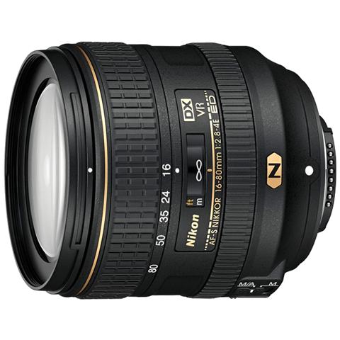 AF-S DX NIKKOR 16-80 mm 1:2,8-4E ED VR, SLR, 17/13, 16 - 80 mm, , 0,22x, Nero - Foto 2
