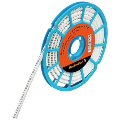 Segnacavi Elettrici 1-5 mm Colore Bianco 500 Pz - Foto 1