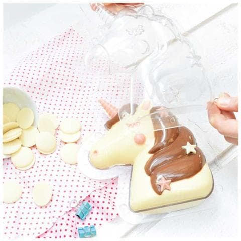 Stampo Di Cioccolato 3d Unicorn - Foto 4