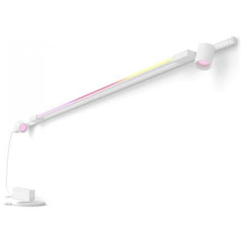 Hue White And Color Ambiance Perifo Kit 2 Faretto Spot, 1 Tubo Luminoso Compatto Per Parete - Foto 1