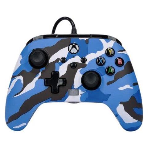 1525941-01 Gaming-controller Blau - Camouflage Usb Gamepad Analog / Digital Xbox One - Xbox Series S - Xbox Series X (1525941-01) - Foto 1