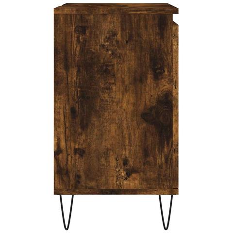Armadietto Bagno Rovere Fumo 58x33x60 Cm In Legno Multistrato - Foto 10