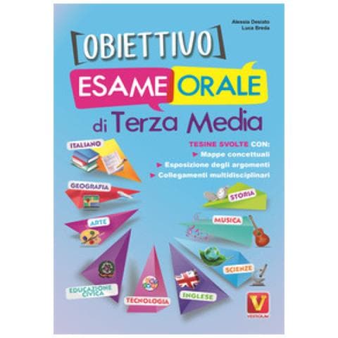 Luca Breda - Obiettivo esame orale di terza media. Tesine svolte con mappe concettuali, esposizione degli argomenti, collegamenti multidisciplinari - Foto 1